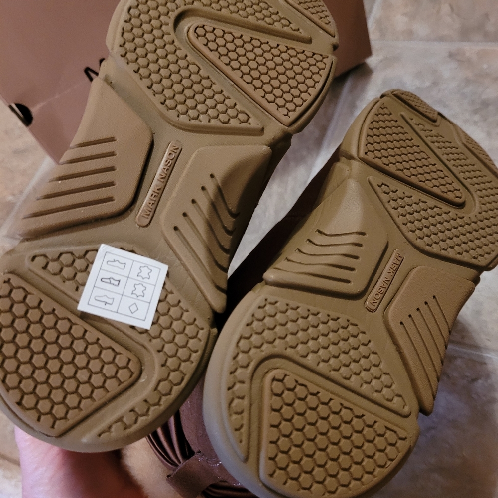 Nib Mark Nason Block-Chalet Booties Size 5.5 - image 5